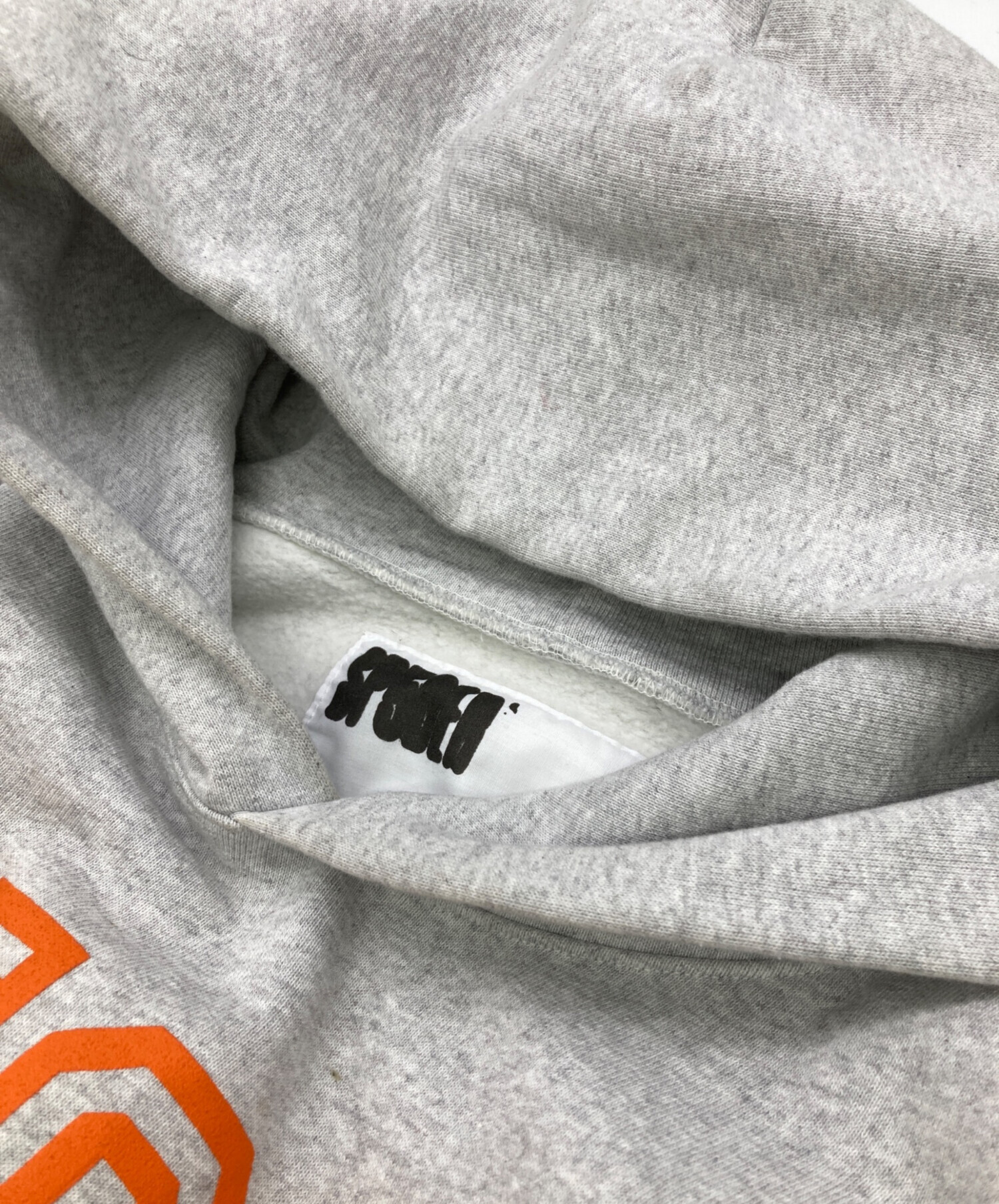 中古・古着通販】SP5DER (スパイダー) プルオーバーパーカー グレー