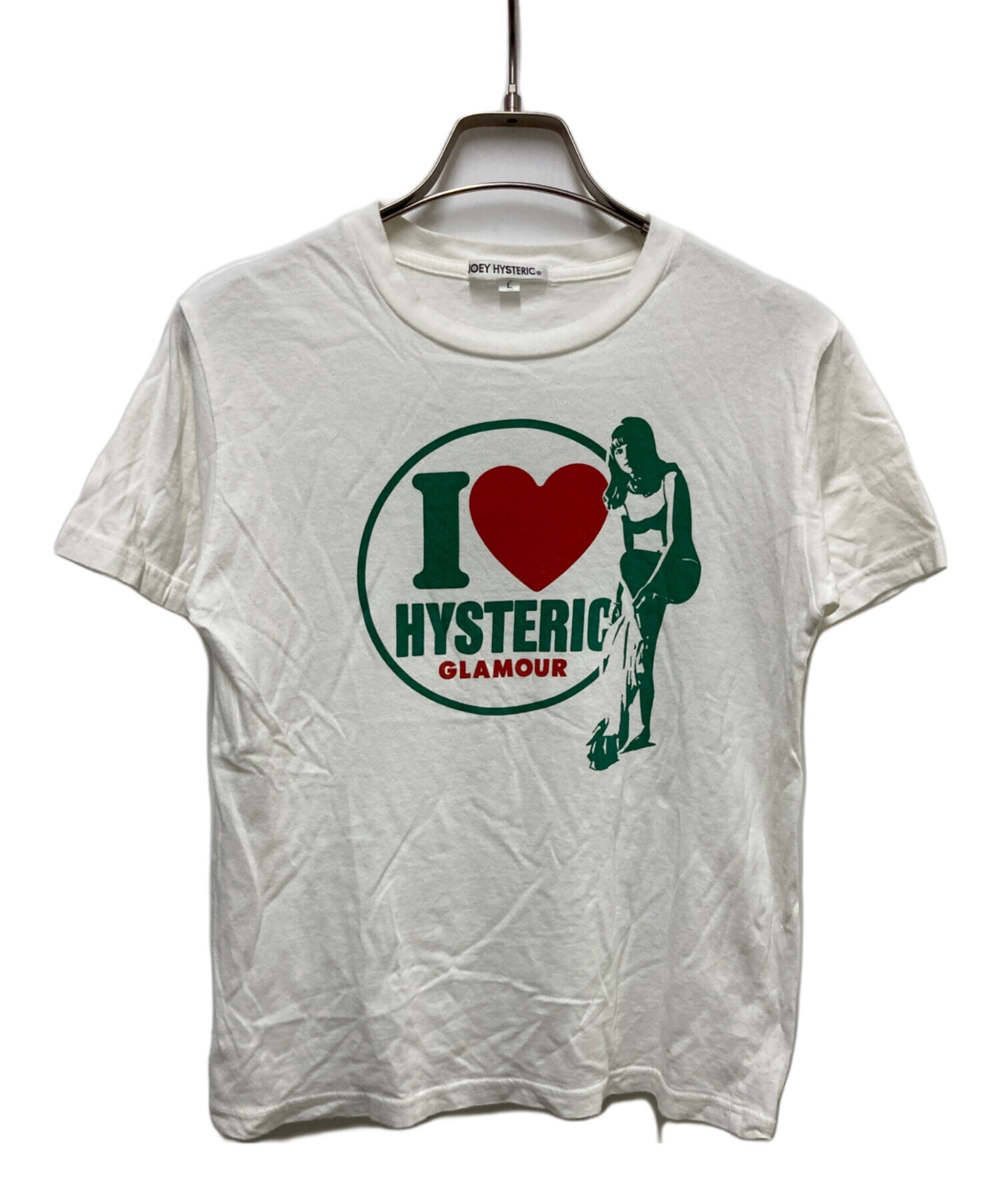 中古・古着通販】JOEY HYSTERIC (ジョーイ ヒステリック) ラブロゴTEE