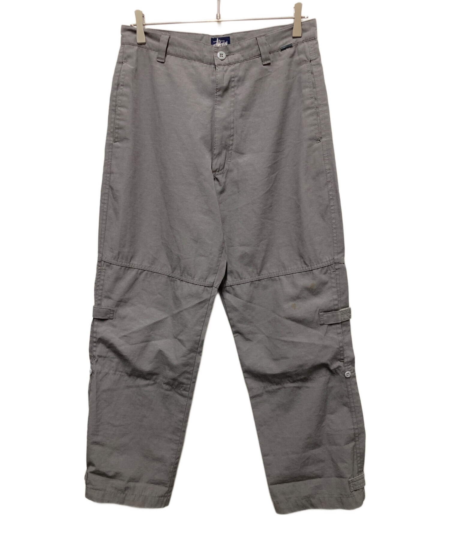 中古・古着通販】stussy (ステューシー) 90sミリタリーパンツ グレー 