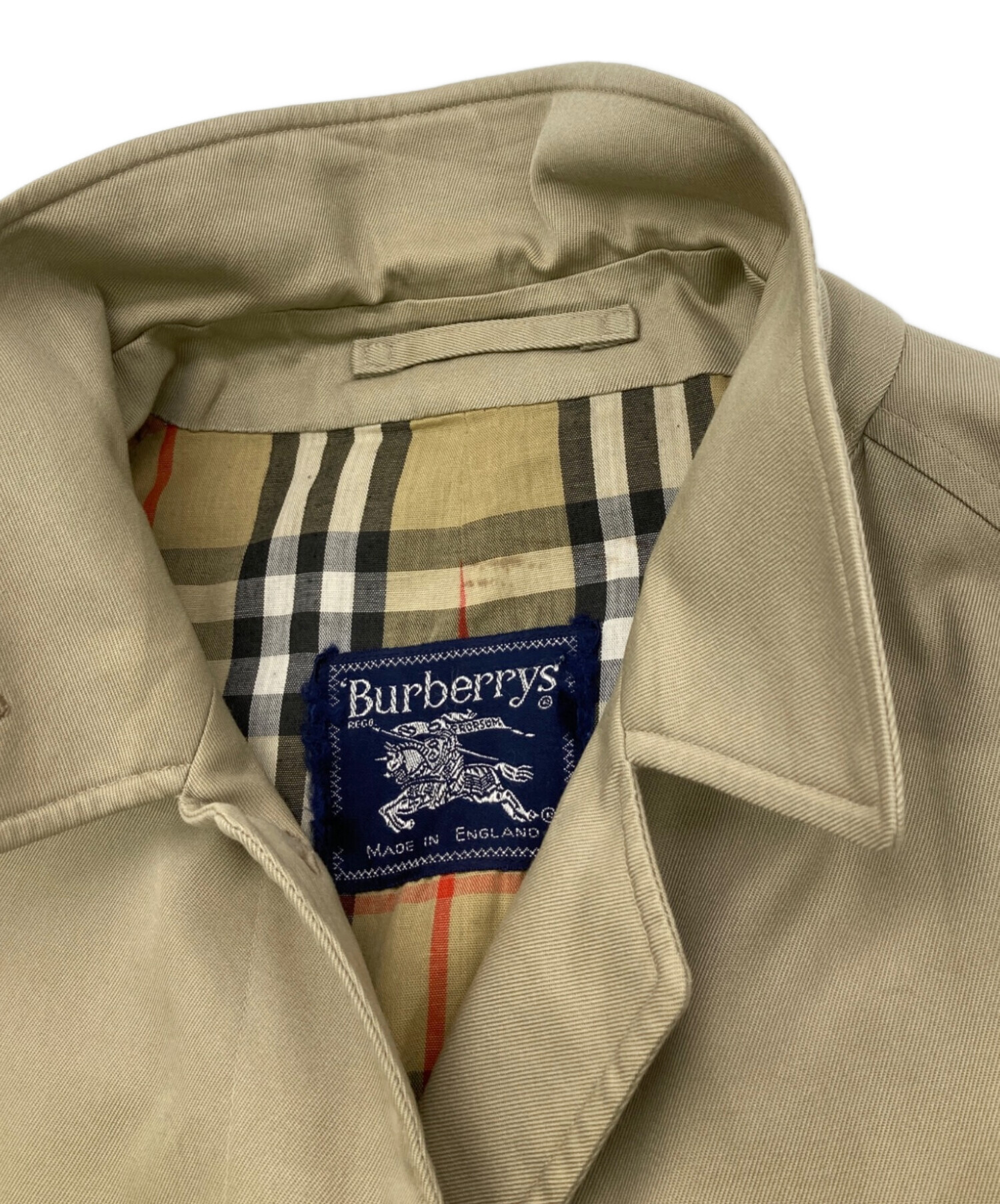 中古・古着通販】Burberry's (バーバリーズ) 70-80S裏地ノヴァチェック