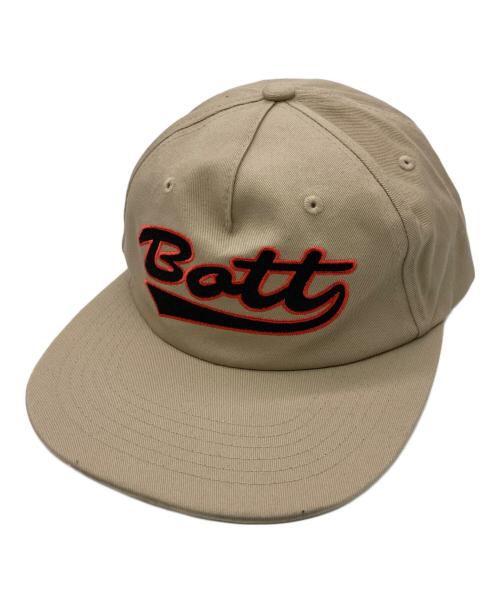 BOTT スクリプト ロゴ 5パネル キャップ 中古・古着通販】BoTT (ボット) スクリプトロゴ5パネルキャップ