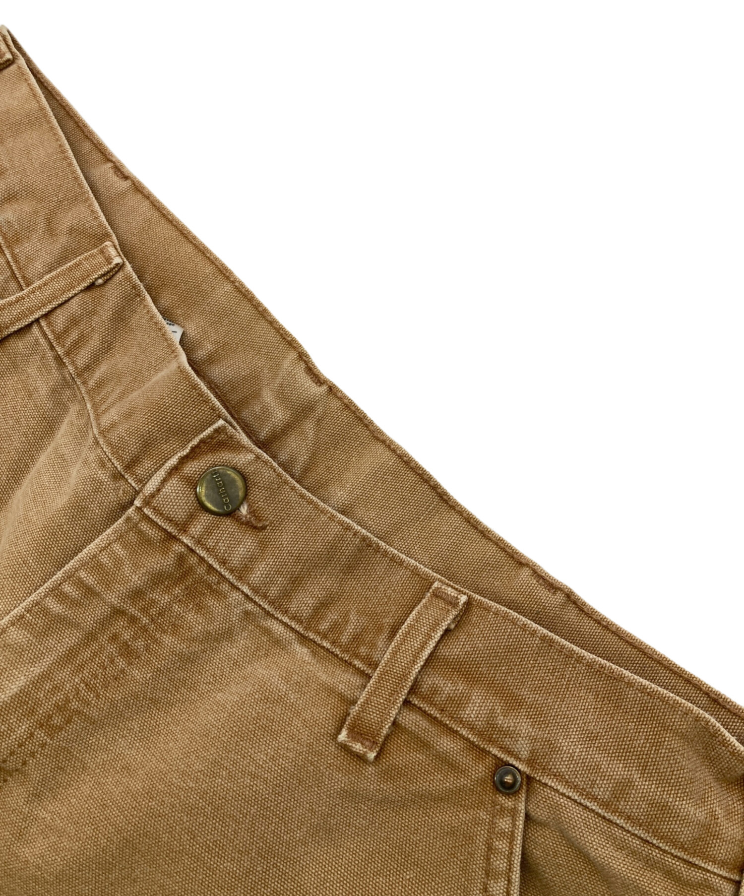 中古・古着通販】CarHartt (カーハート) ダックダブルニー ブラウン