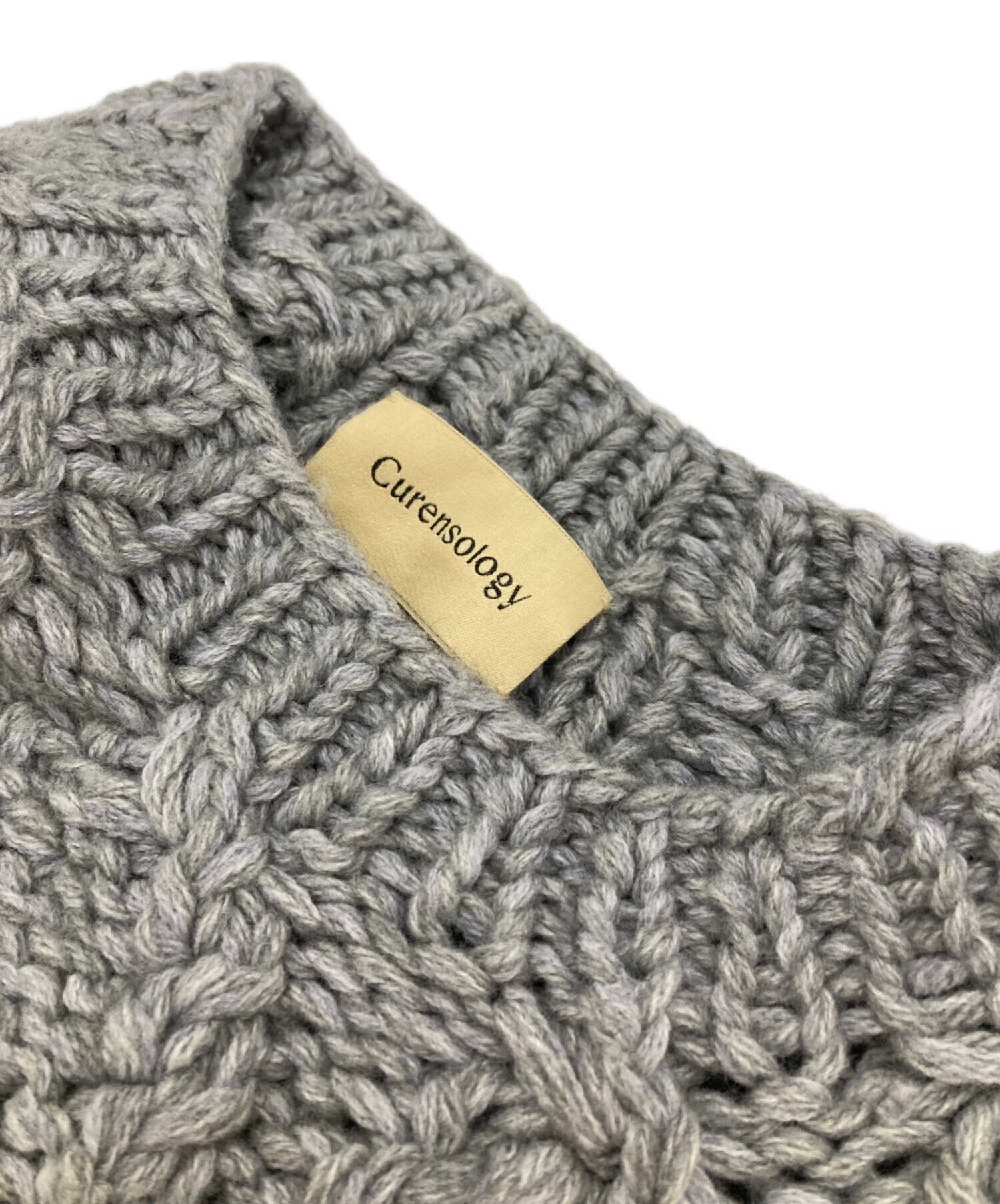 中古・古着通販】Curensology (カレンソロジー) ケーブルベルテッド