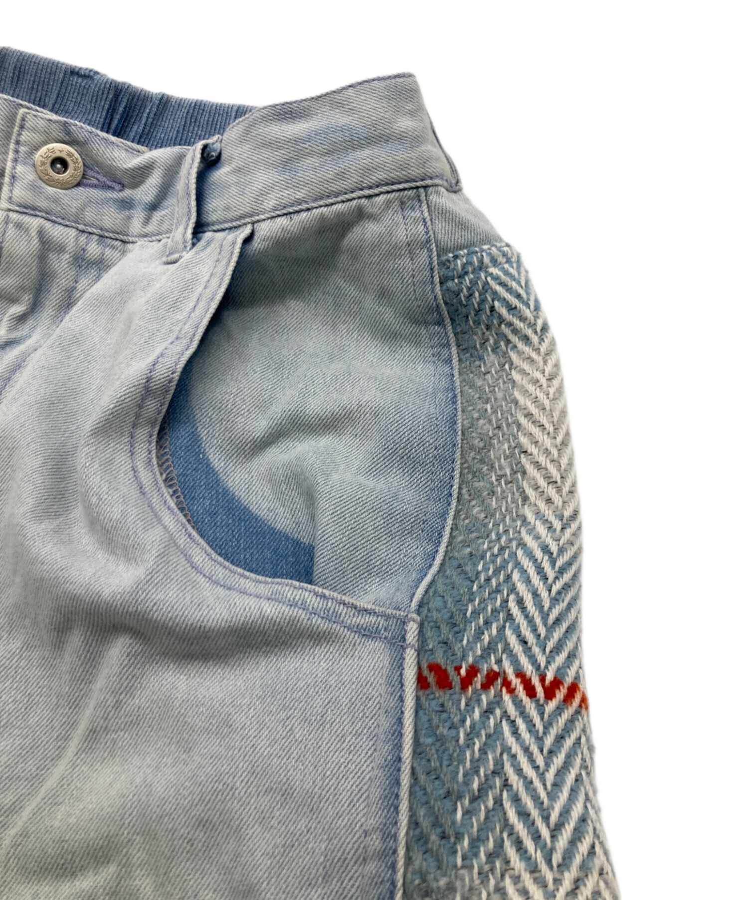 中古・古着通販】CYAN TOKYO (シアン トーキョー) ツイードコンビ