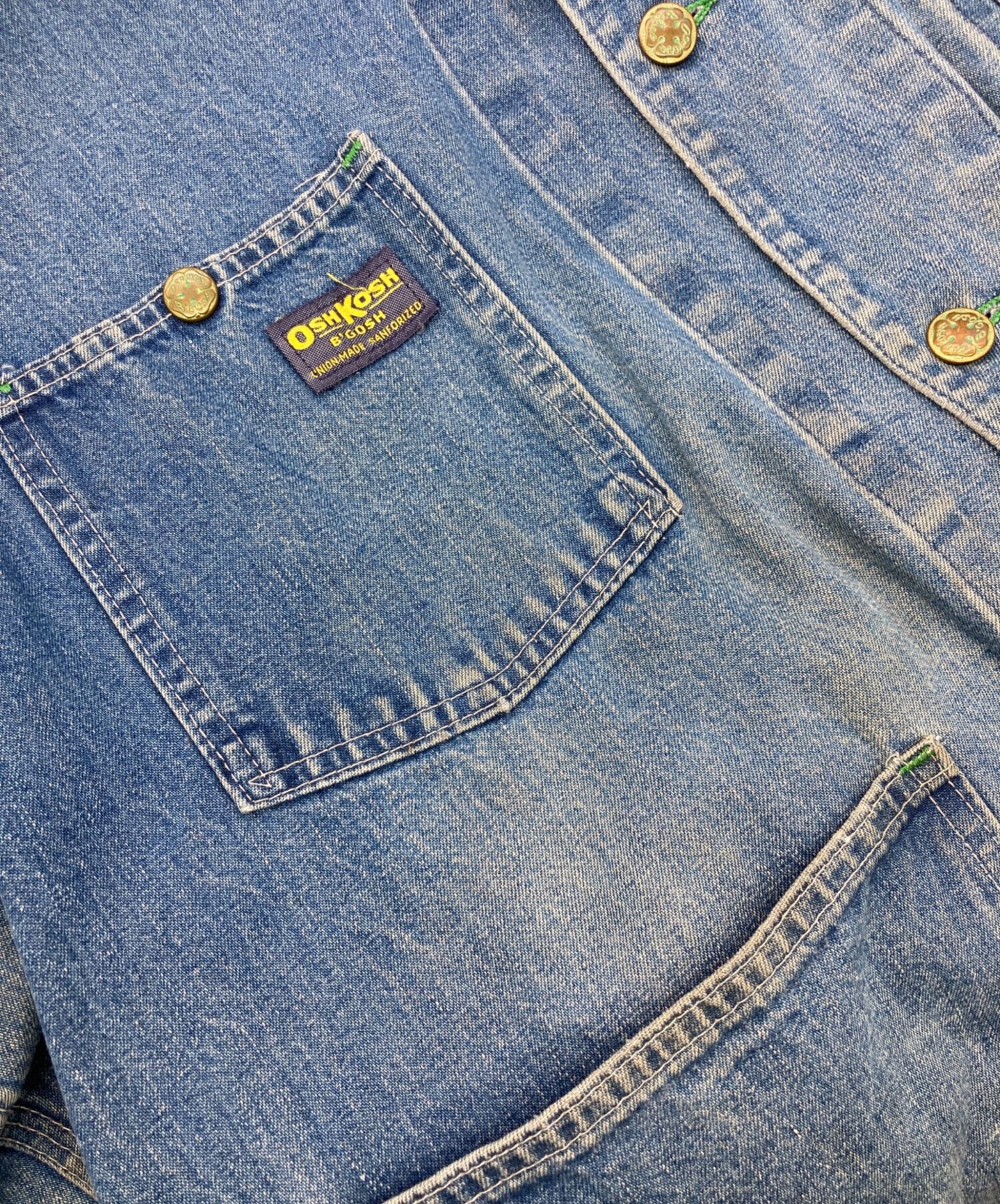 中古・古着通販】OSH KOSH (オシュコシュ) 60sデニムカバーオール