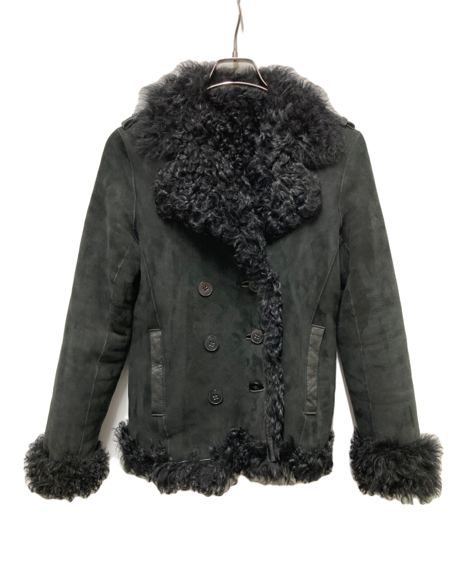 theory luxe セオリーリュクス ラムレザーダウンジャケット38羊革 theory luxe セオリーリュクス ラムレザーダウンジャケット38羊革