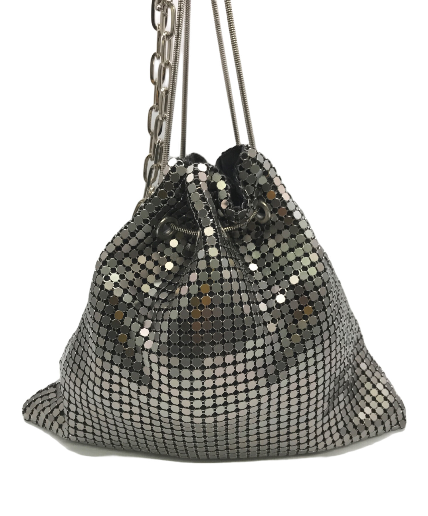 中古・古着通販】BIGOTRE (ビゴター) PURSE MINI BALL シルバー 中古・古着通販】BIGOTRE (ビゴター) PURSE MINI BALL シルバー