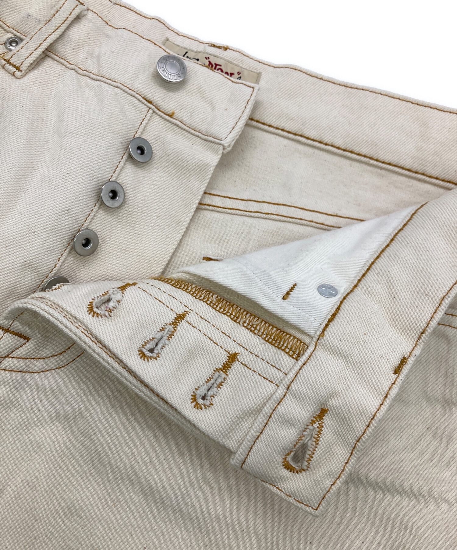 中古・古着通販】stussy (ステューシー) Big OL Denim ベージュ サイズ