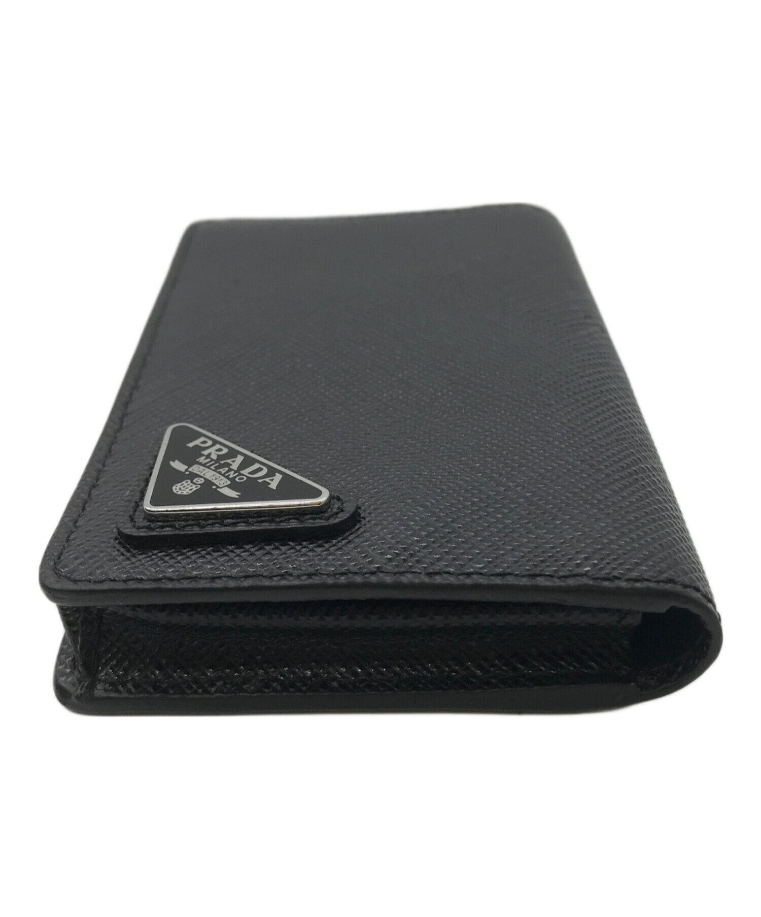 中古・古着通販】PRADA (プラダ) サフィアーノ レザー カードケース