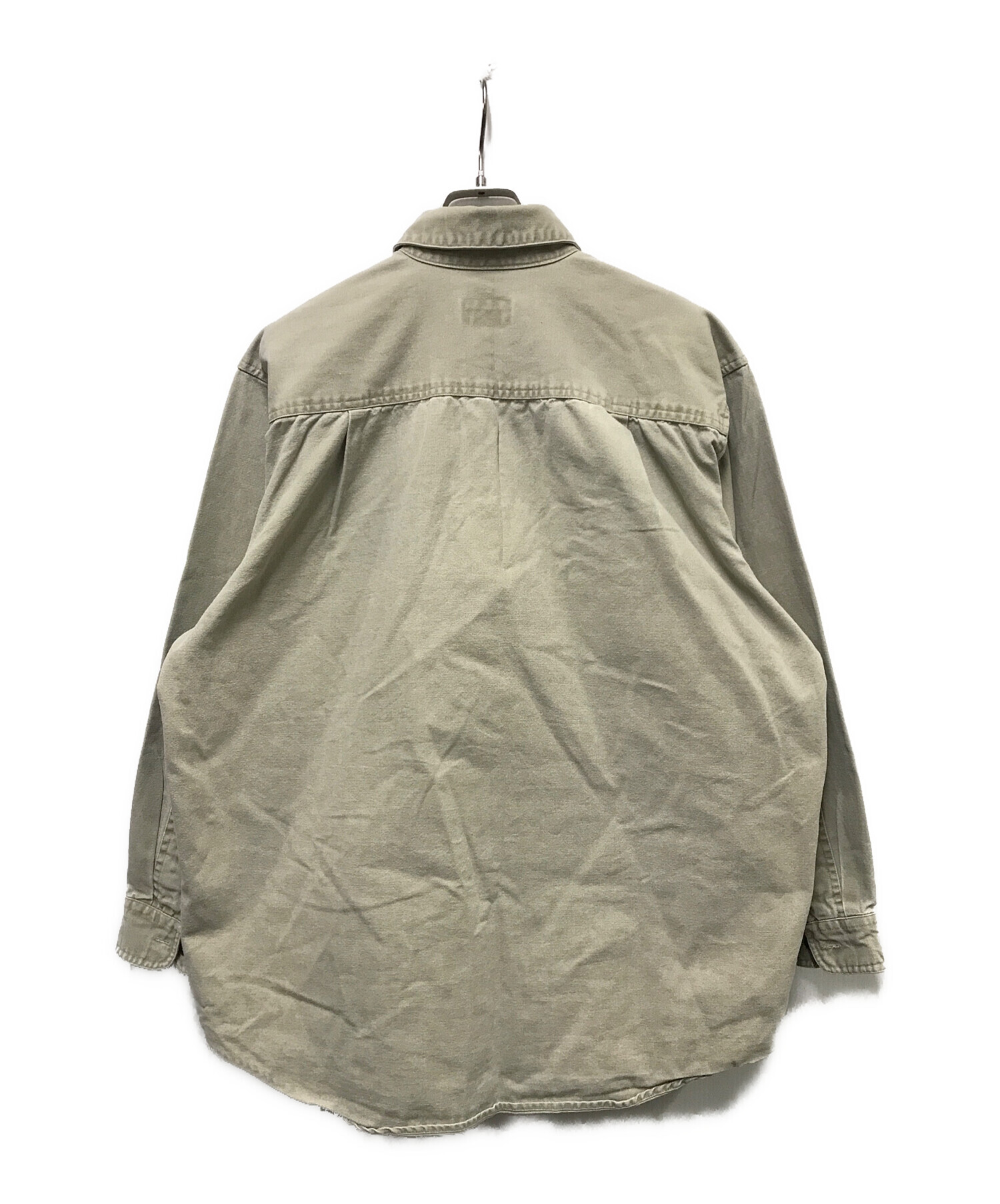 patagonia パタゴニア べネフィシャル Tシャツ ベージュ サイズL 中古・古着通販】Patagonia (パタゴニア) オーガニックコットン