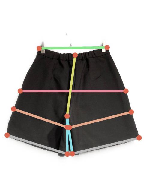 中古・古着通販】cygne (シーニュ) ダブルショートパンツ Lena/Double