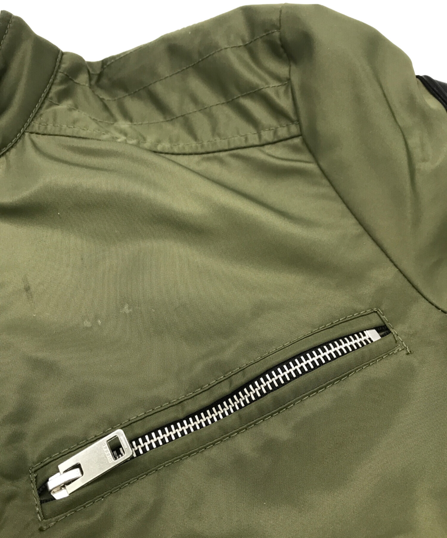 中古・古着通販】DIESEL (ディーゼル) J-GLORYシングルライダース