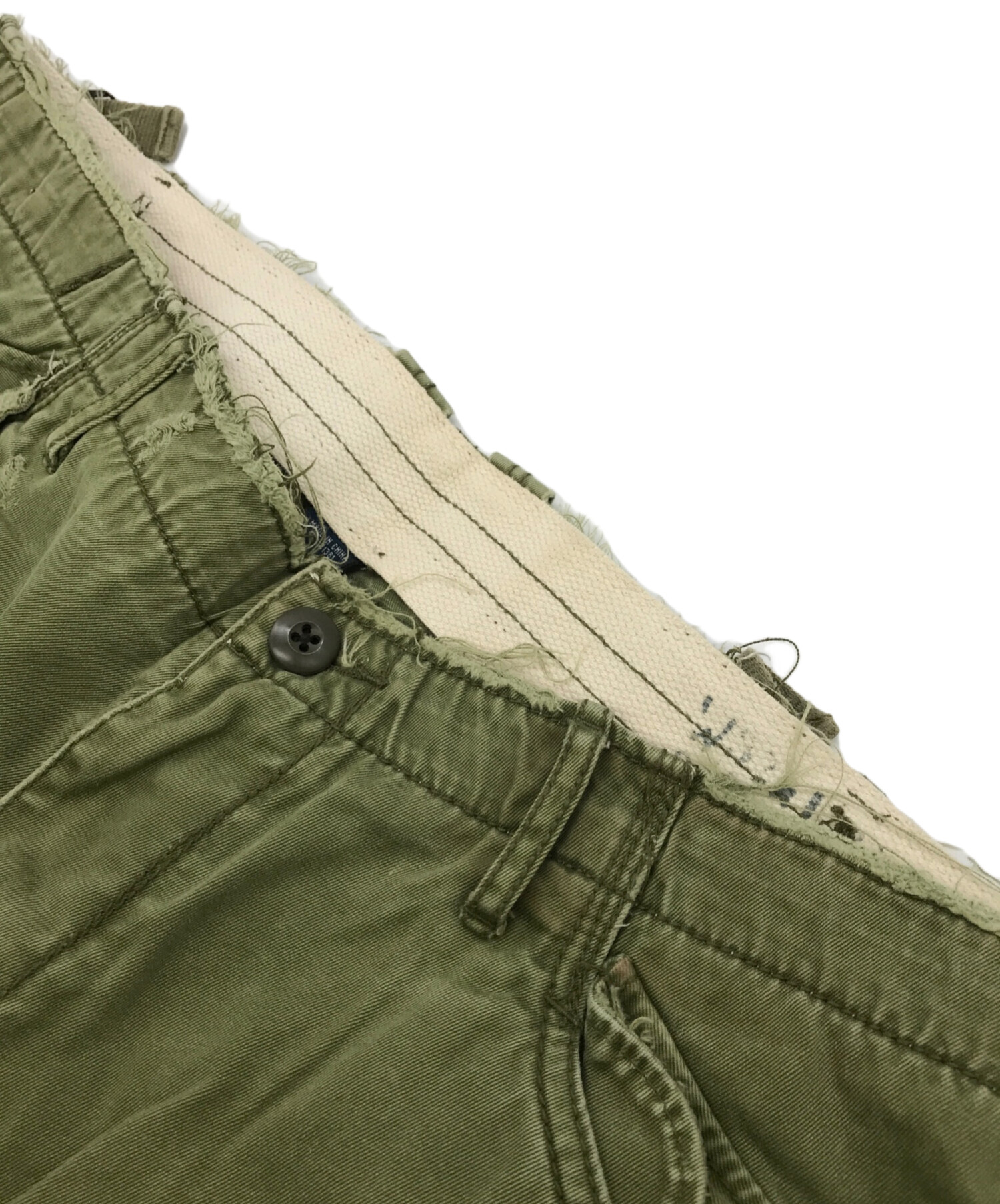 rrl ヴィンテージ 三ツ星　カーキパンツ　軍パン　ラルフローレン rrl ヴィンテージ 三ツ星 カーキパンツ 軍パン ラルフローレン