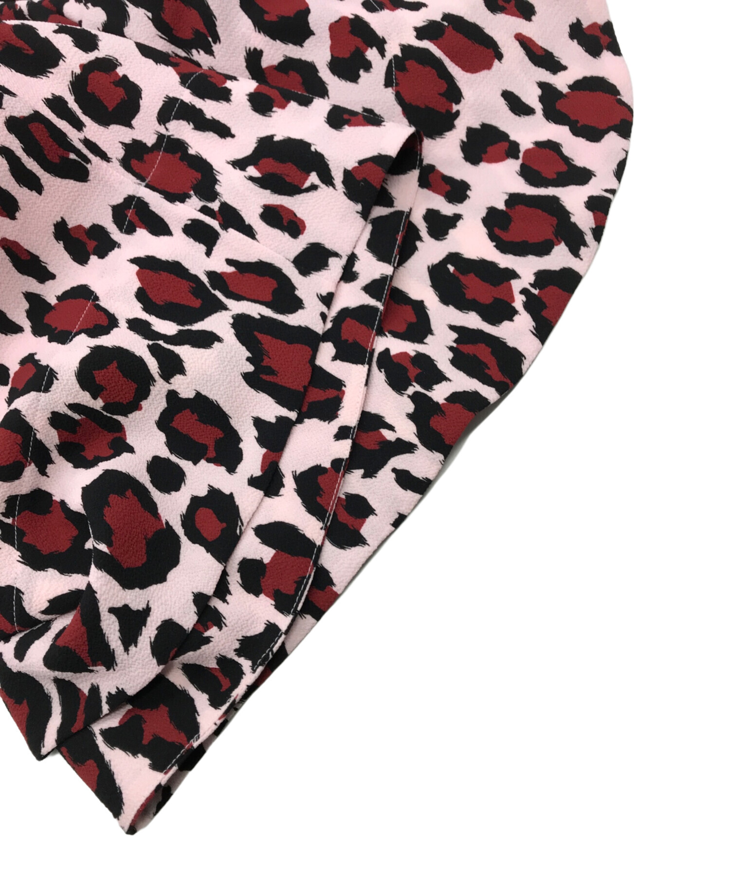 中古・古着通販】KENZO (ケンゾー) レオパードスカート ピンク サイズ