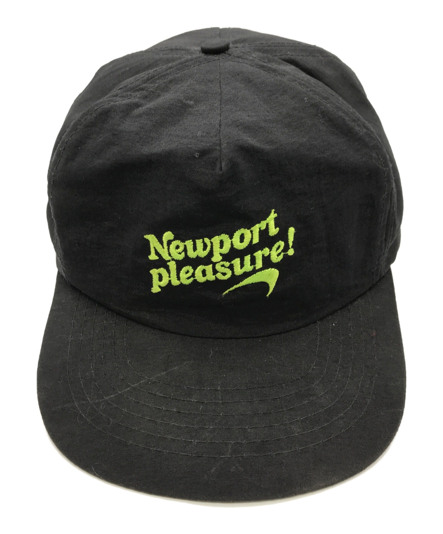 中古・古着通販】newport (ニューポート) キャップ ブラック｜ブランド