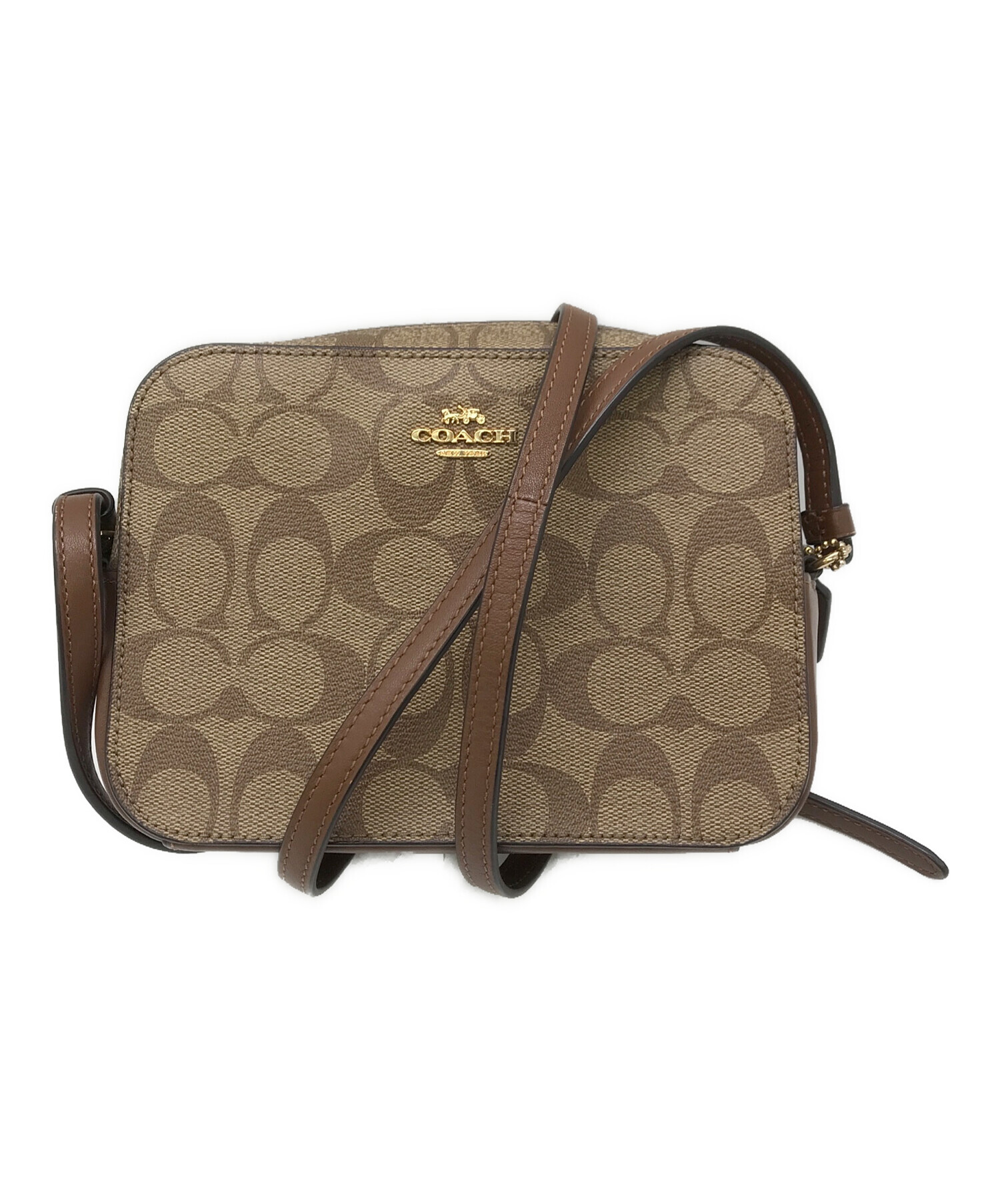 中古・古着通販】COACH (コーチ) シグネチャーショルダーバッグ