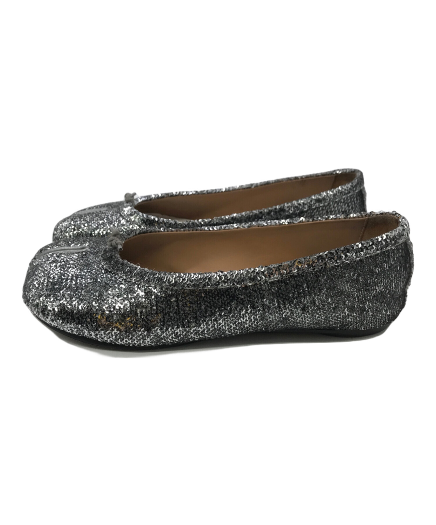Martin Margiela22 Tabi グリッターバレエシューズ　35 中古・古着通販】Martin Margiela22 (マルタン・マルジェラ22) Tabi