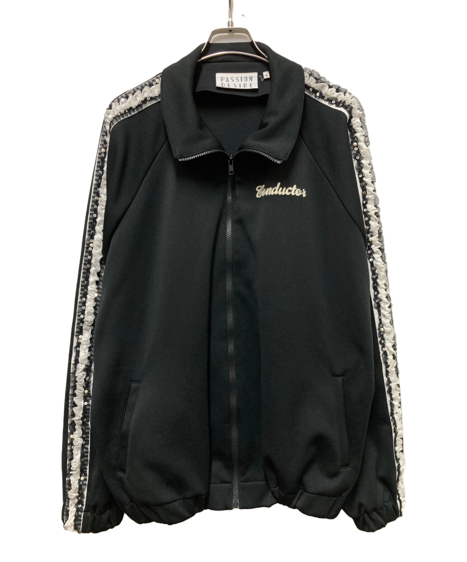 中古・古着通販】el conductorh (コンダクター) FRILL SIDE LINE TRACK