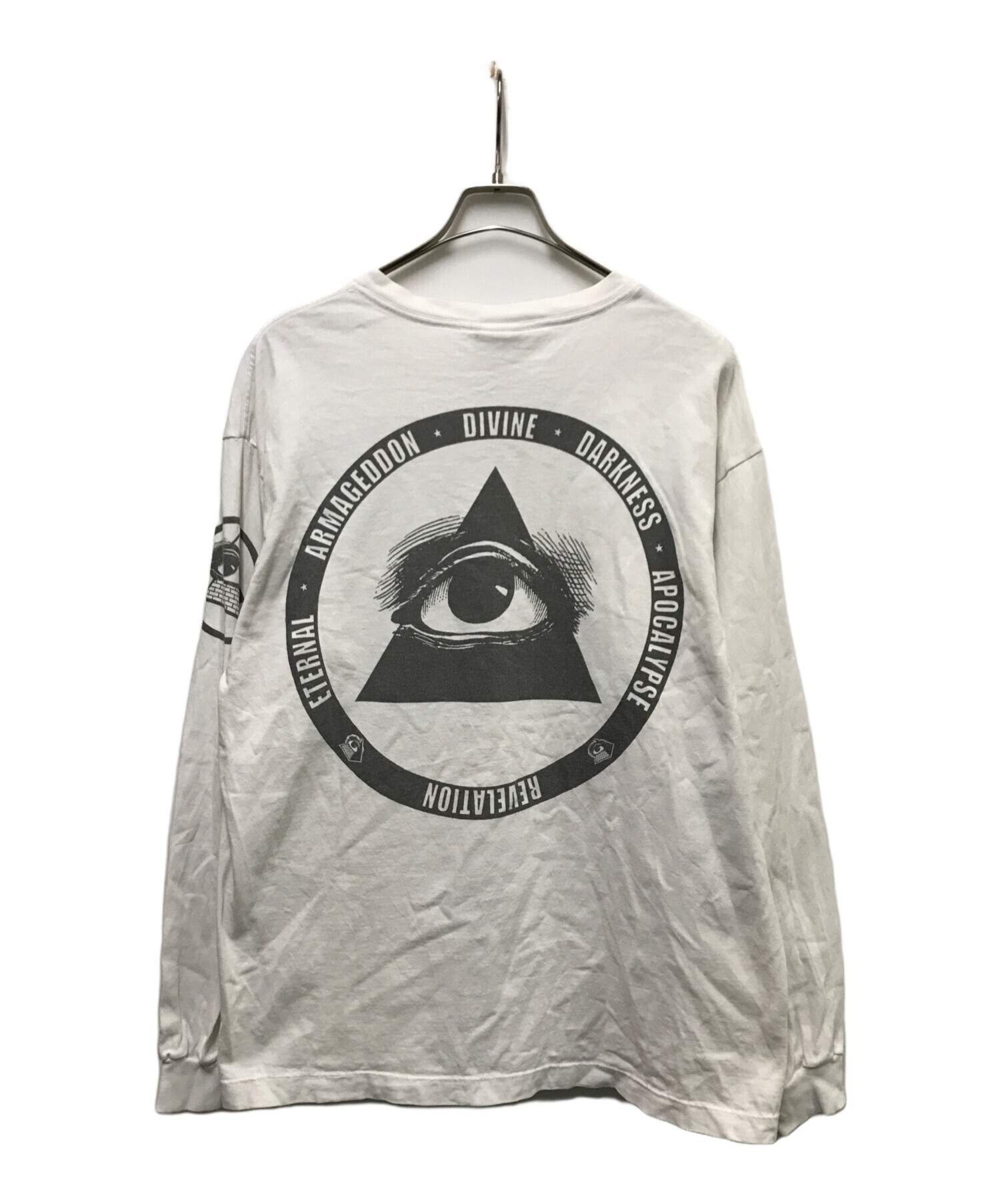 中古・古着通販】SAINT MICHAEL (セントマイケル) KK LS TEE ホワイト