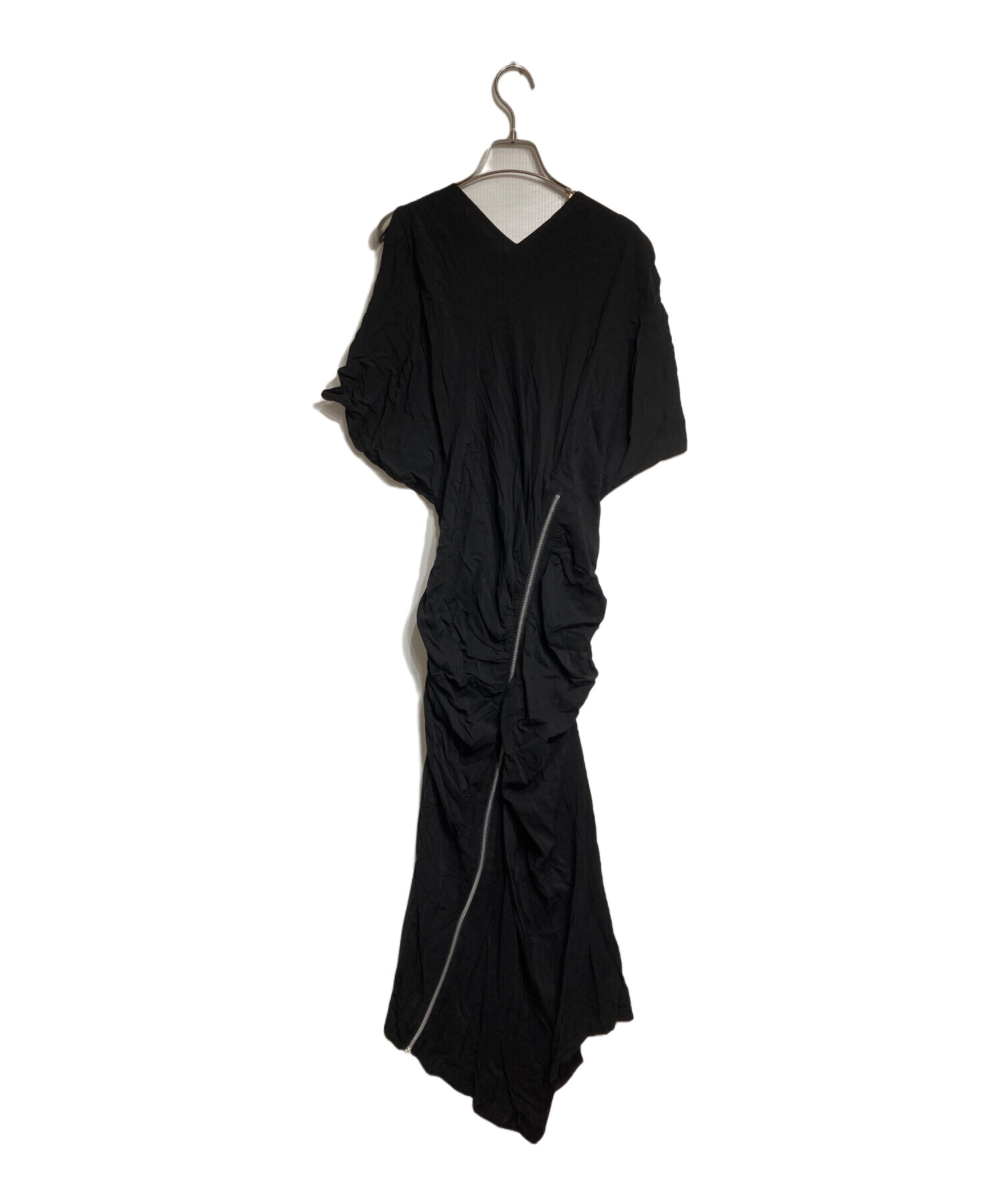 中古・古着通販】LIMI feu (リミフゥ) ツイストジップワンピース