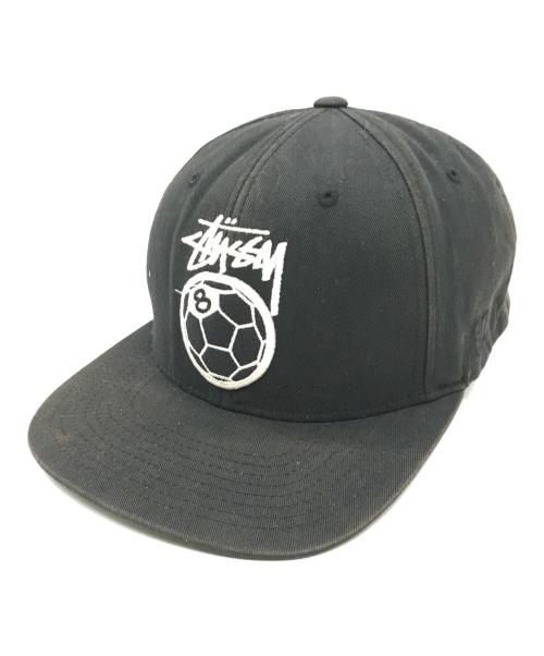 中古・古着通販】stussy (ステューシー) キャップ ブラック｜ブランド
