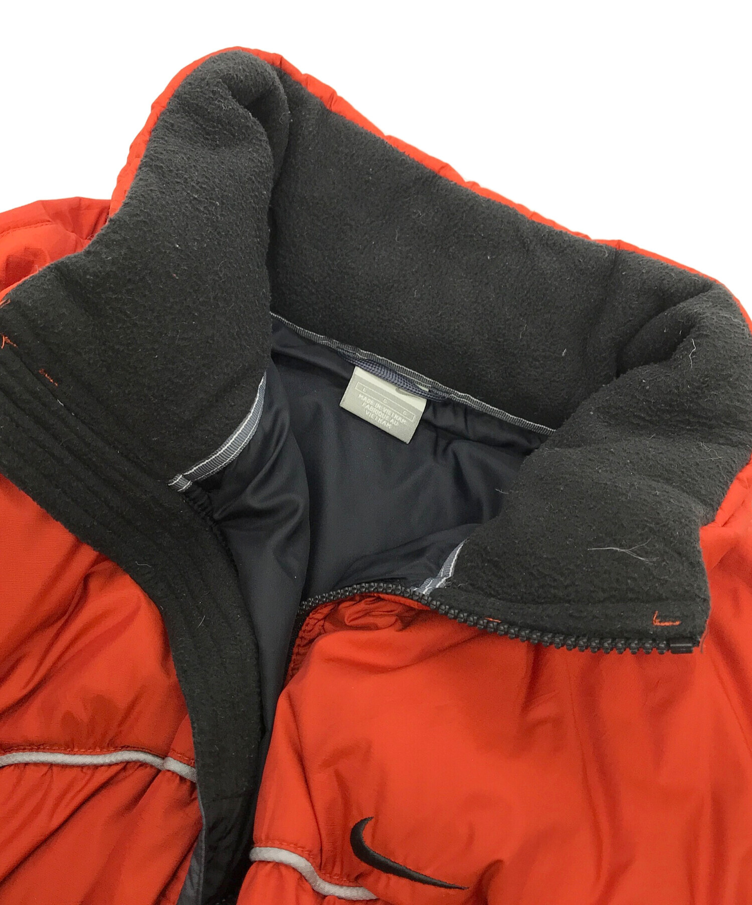 中古・古着通販】NIKE (ナイキ) 00sパイピングダウンジャケット