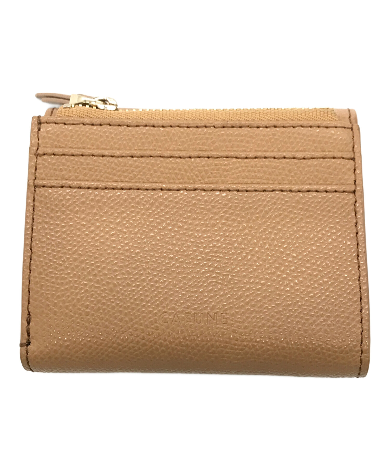 中古・古着通販】CAFUNE (カフネ) Double-C Wallet ブラウン｜ブランド