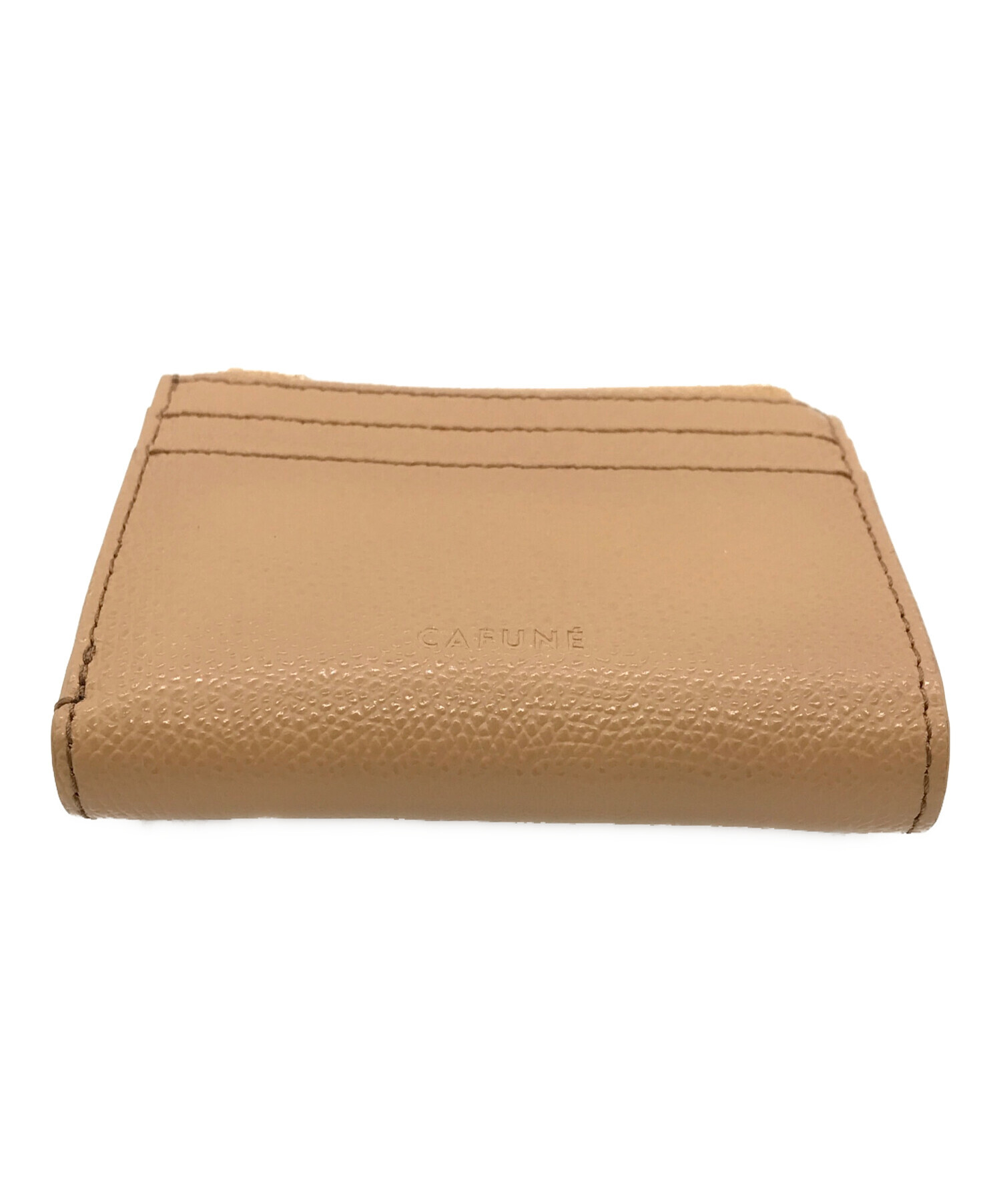 中古・古着通販】CAFUNE (カフネ) Double-C Wallet ブラウン｜ブランド