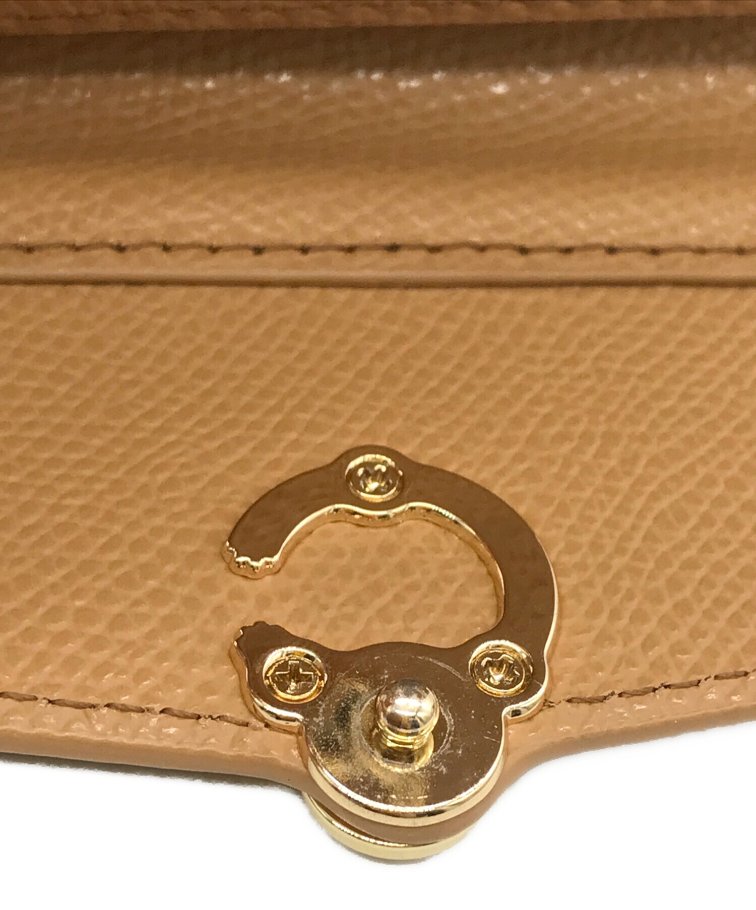 中古・古着通販】CAFUNE (カフネ) Double-C Wallet ブラウン｜ブランド