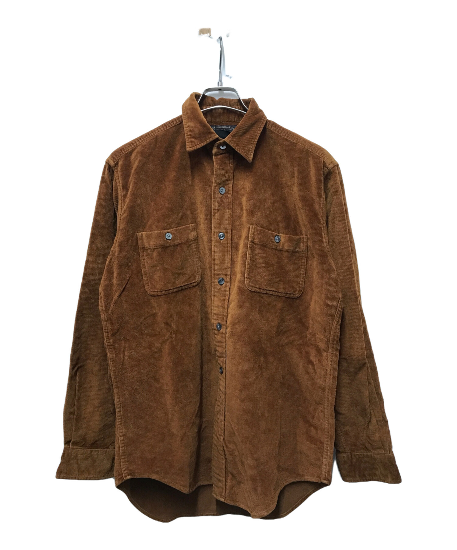 中古・古着通販】RRL (ダブルアールエル) 90sコーデュロイモールシャツ