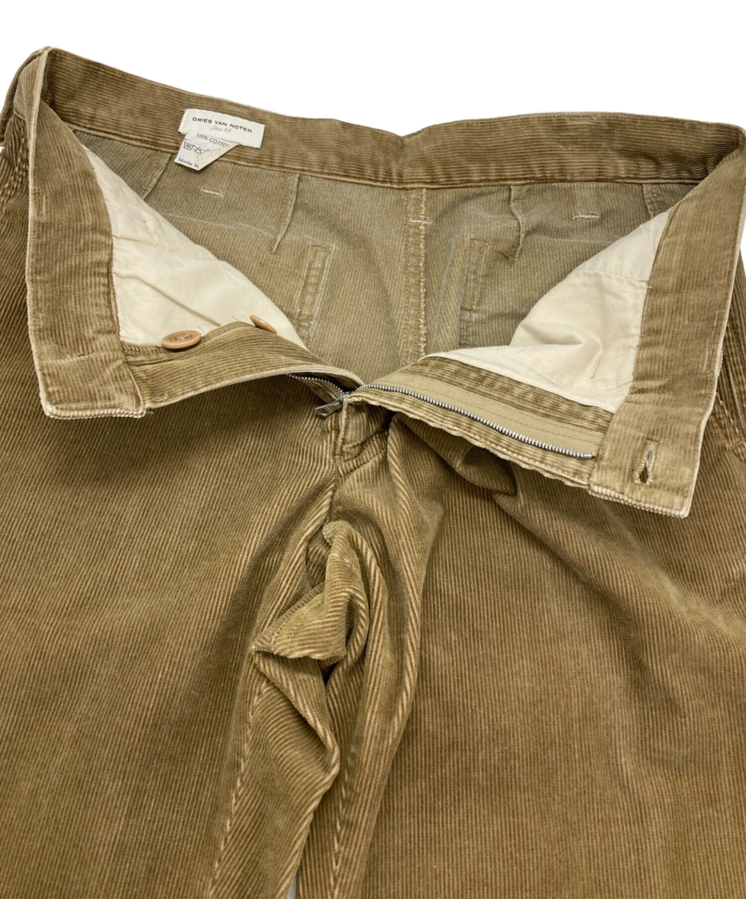 Dries van noten 23AW コーデュロイパンツ 中古・古着通販】DRIES VAN NOTEN (ドリスヴァンノッテン
