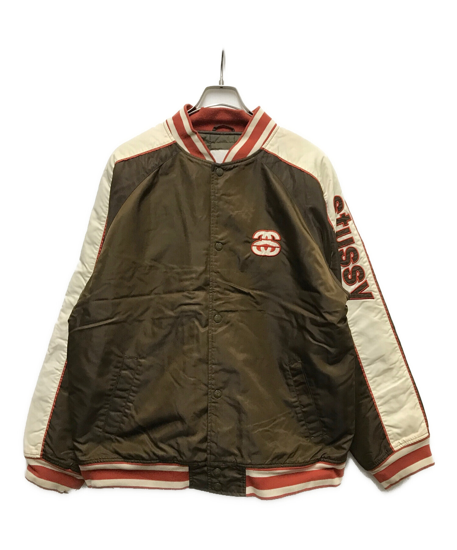 中古・古着通販】stussy (ステューシー) Nylon Versity Jacket