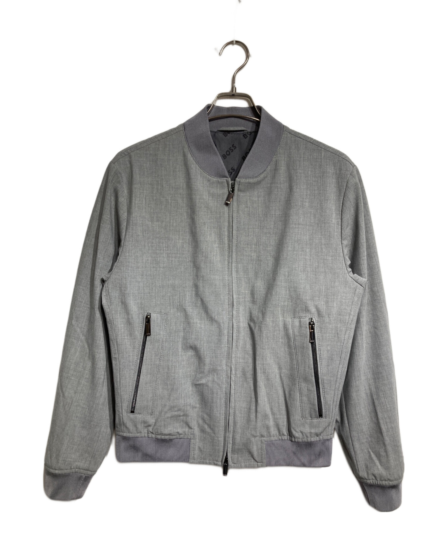 中古・古着通販】BOSS (ボス) スリムフィット ブルゾン ウールブレンド