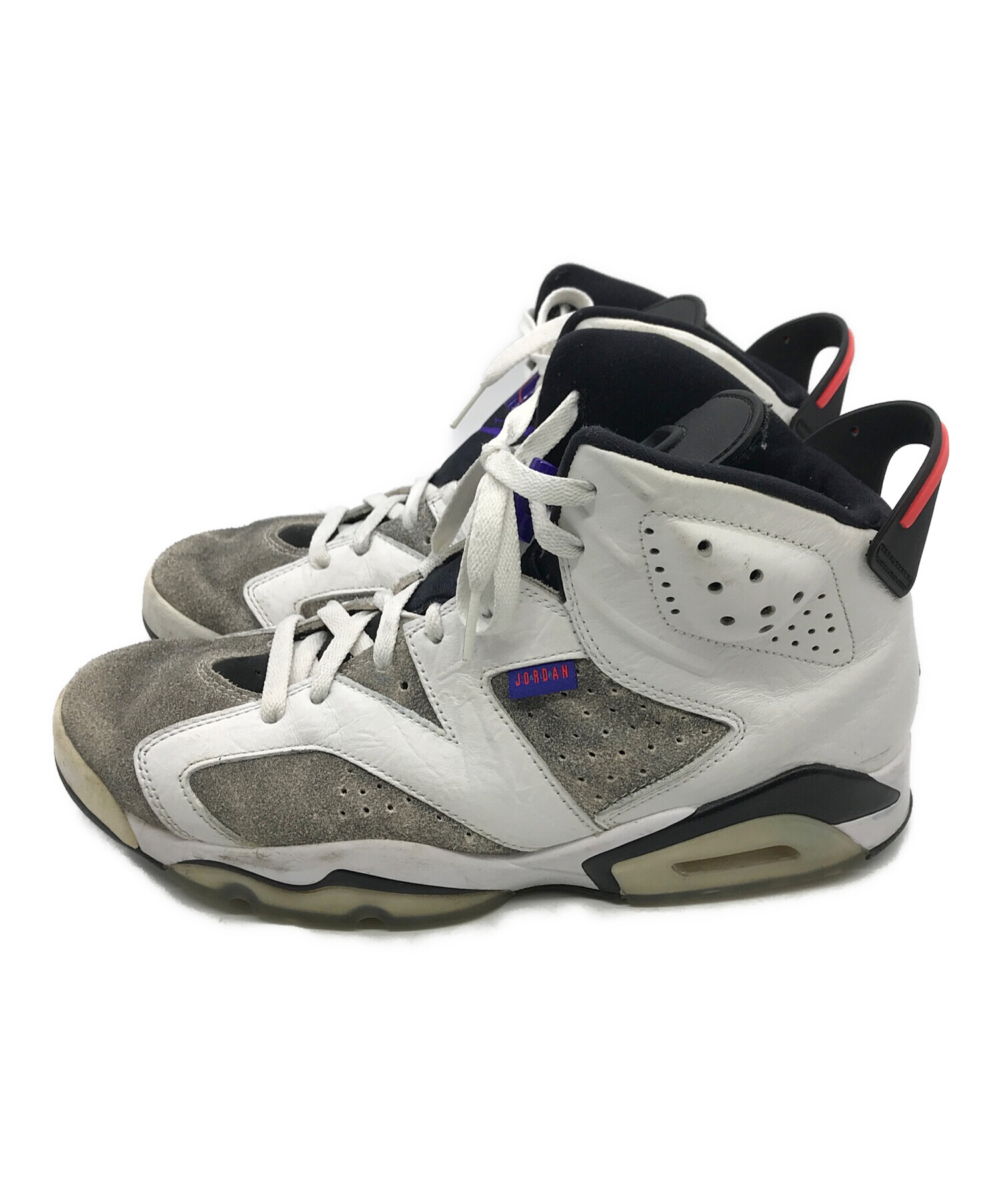 中古・古着通販】NIKE (ナイキ) Air Jordan 6 Retro ホワイト サイズ 