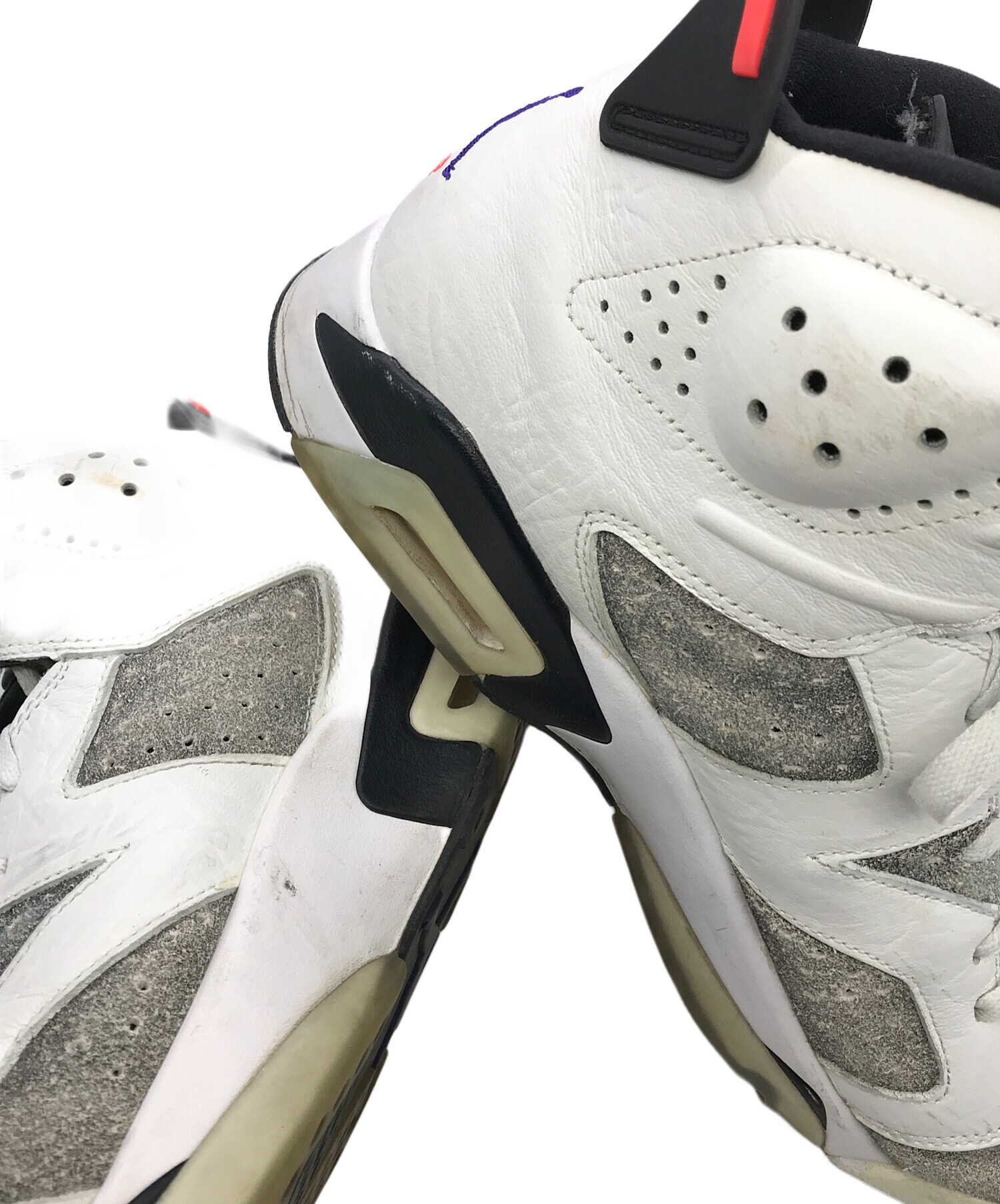 中古・古着通販】NIKE (ナイキ) Air Jordan 6 Retro ホワイト サイズ