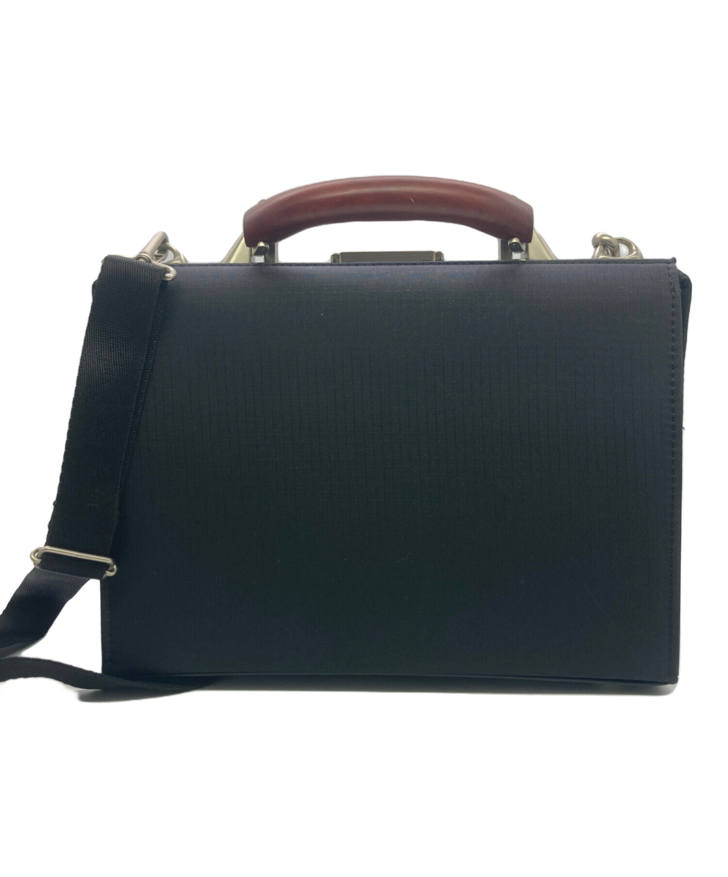 中古・古着通販】EVERWIN (エバウィン) 2WAYダレスバッグ ブラック