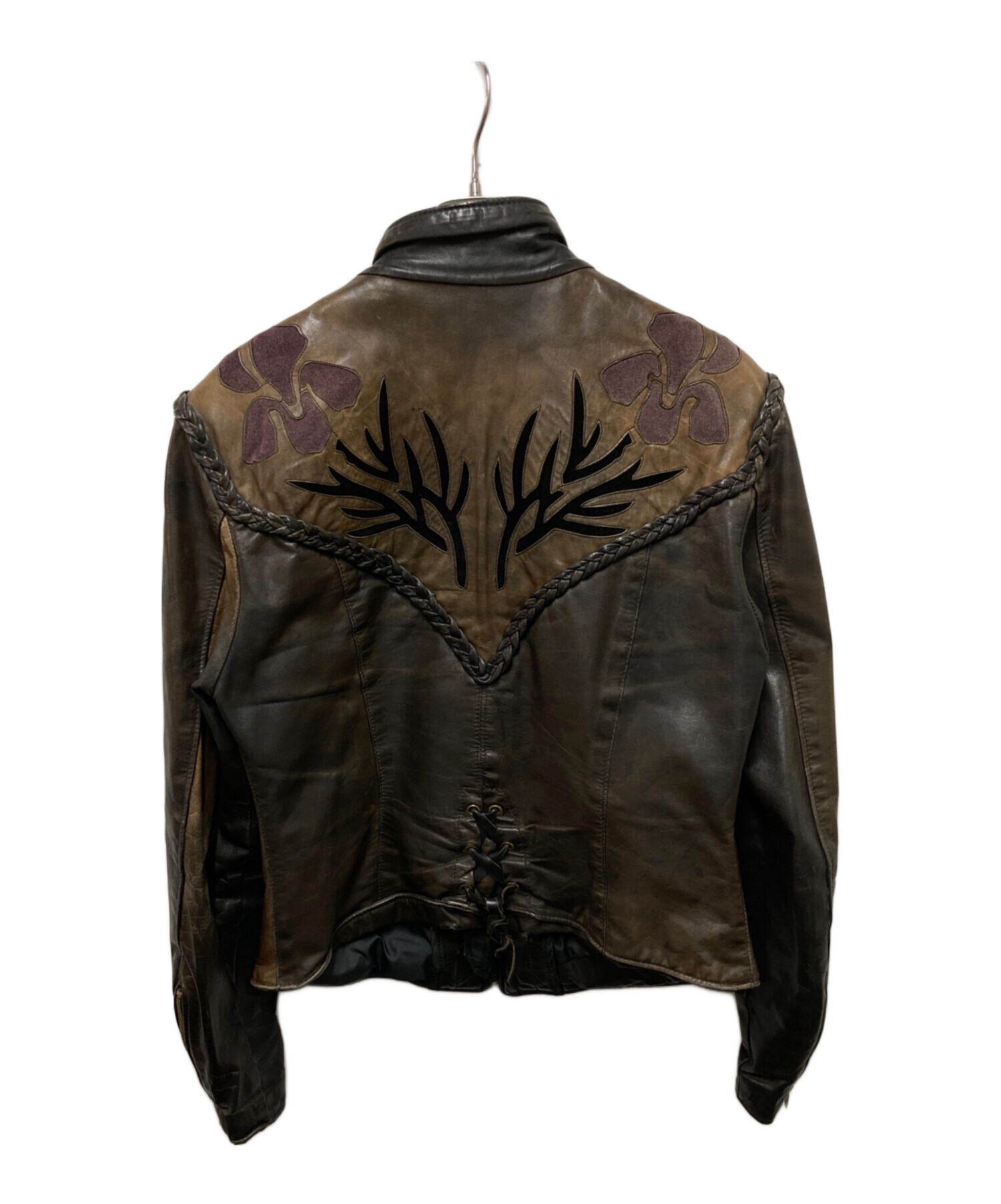 中古・古着通販】DALLAS LEATHER (ダラスレザー) カットワーク