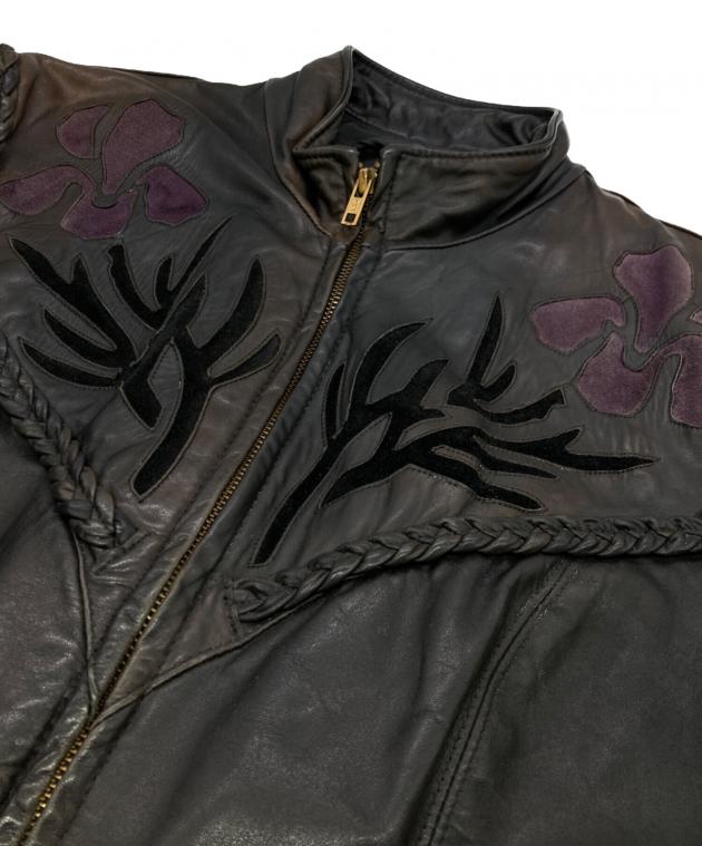 【80s〜90s】VictoriaLeatherカナダ製ダブルライダース42深緑 Original Ultra Rare Vintage 70s Kawasaki/tt Leathers Motorcycle
