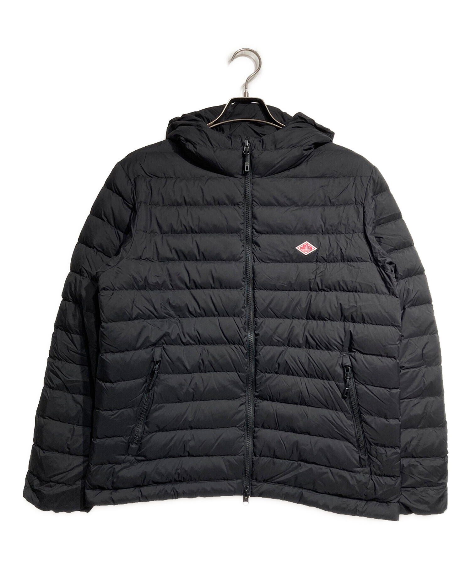 中古・古着通販】DANTON (ダントン) NYLON TAFFETA MIDDLE DOWN HOODED 