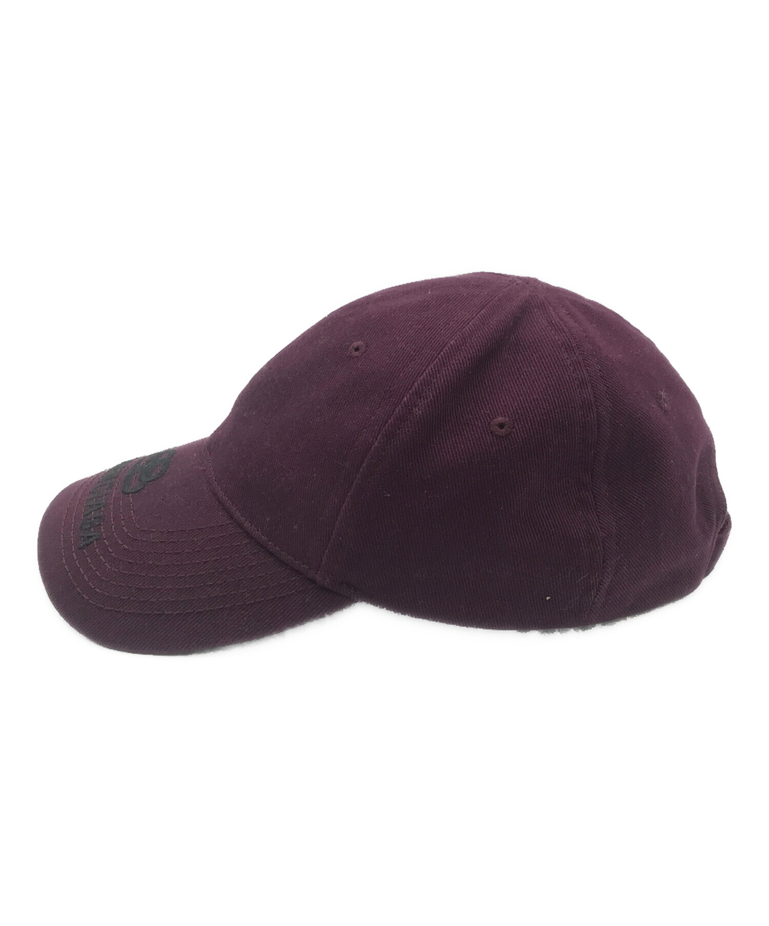 美品　バレンシアガ　スプレイド　BB キャップ　Sサイズ　パープル 中古・古着通販】BALENCIAGA (バレンシアガ) HAT BB VISOR CAP