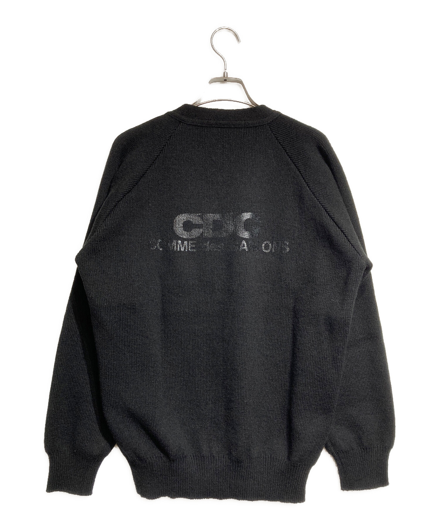 中古・古着通販】CDG (シーディージー) バックロゴニットカーディガン