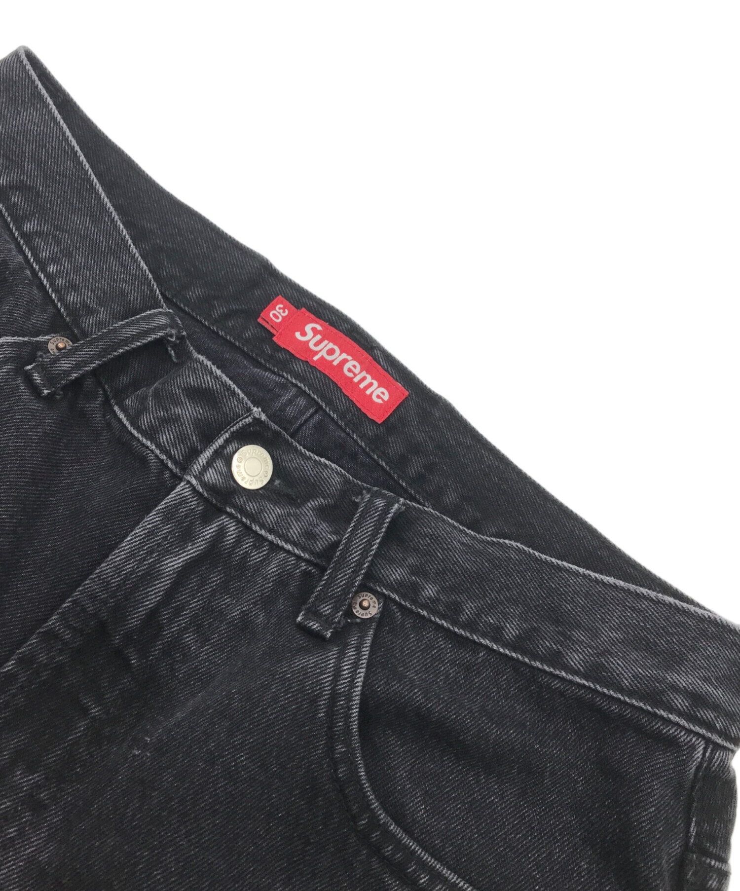 中古・古着通販】Supreme. (シュプリーム) baggy jeans ブラック