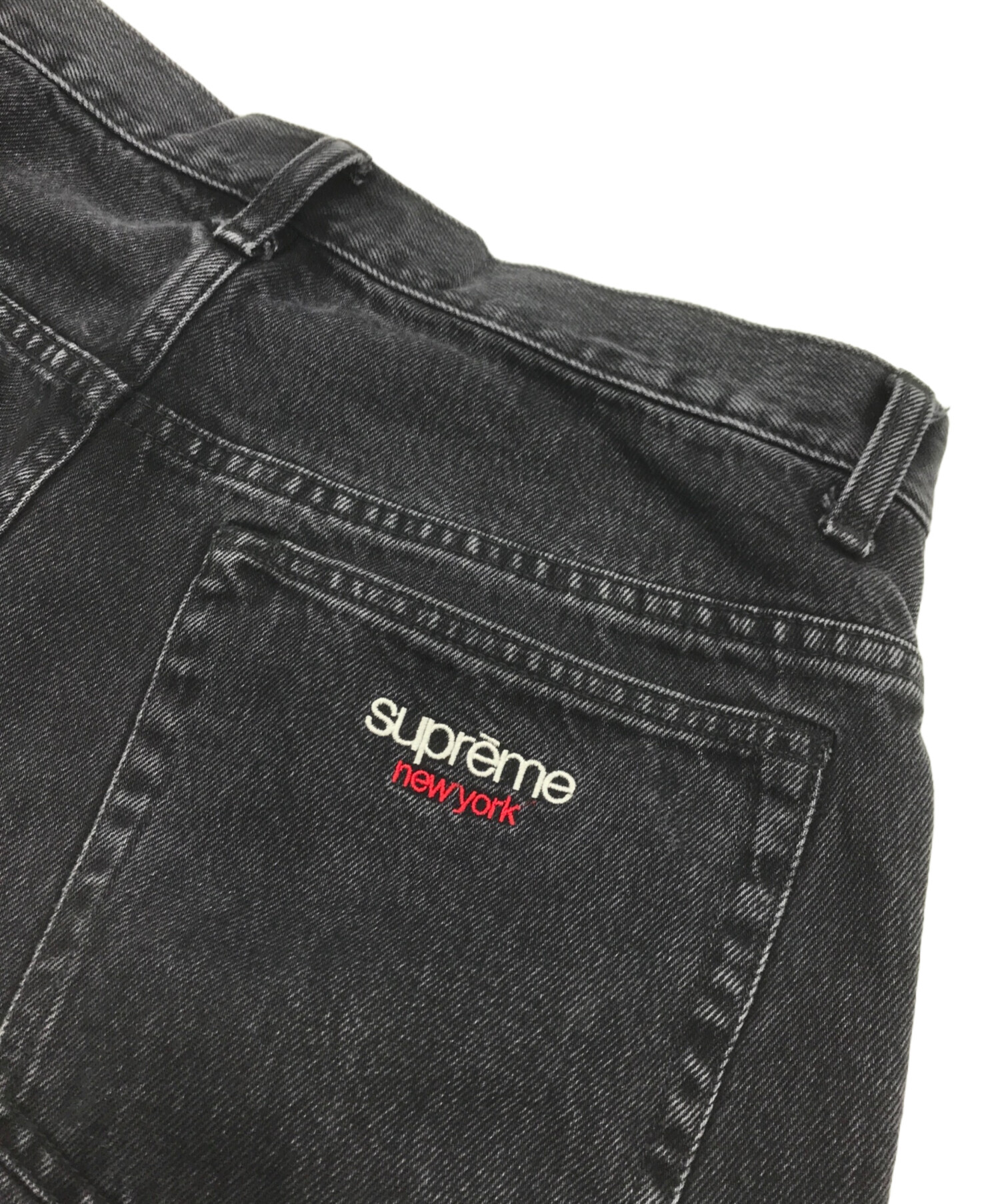 中古・古着通販】Supreme. (シュプリーム) baggy jeans ブラック