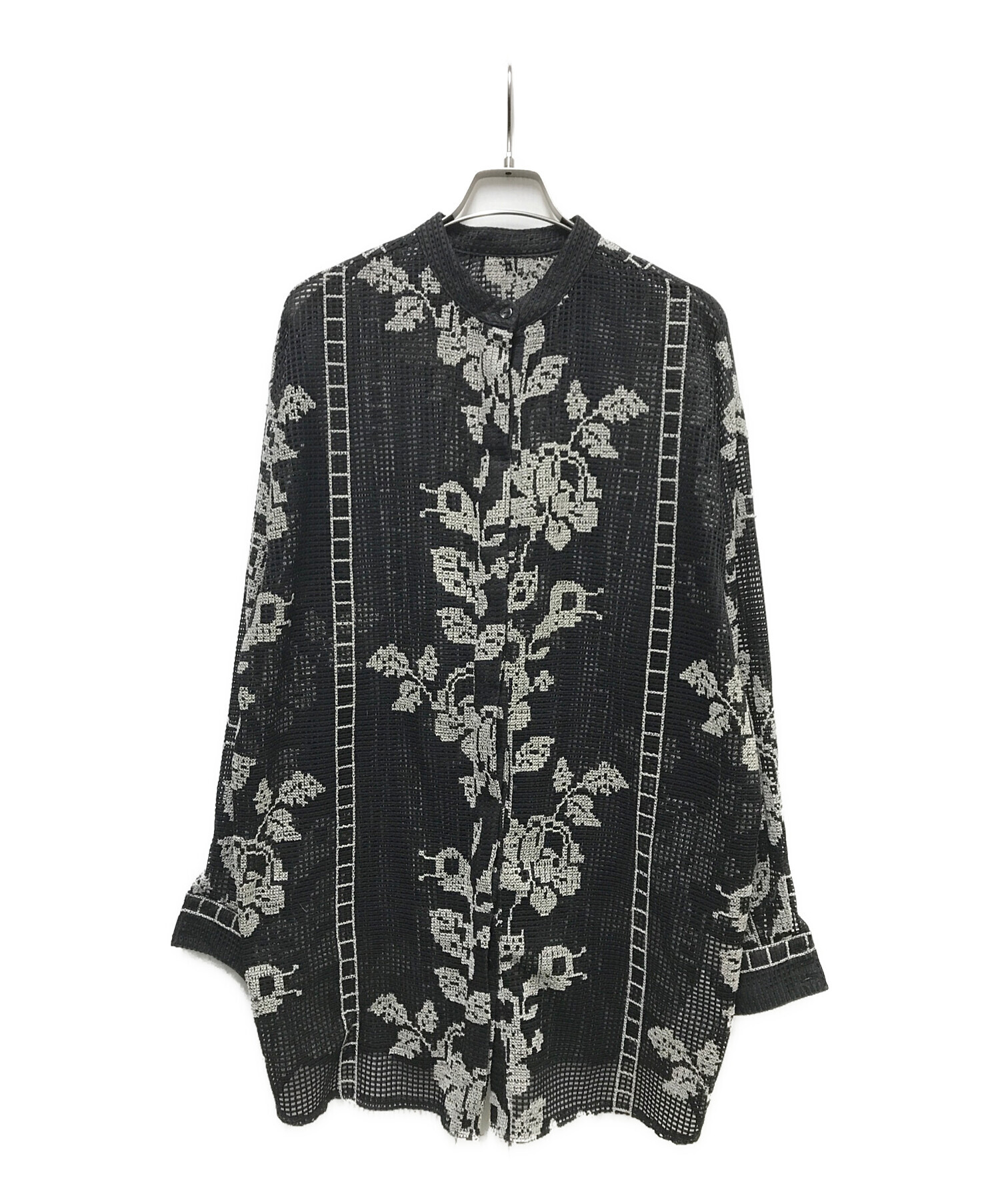 中古・古着通販】AMERI (アメリ) MEDI CROSS SHIRT ブラック サイズ 