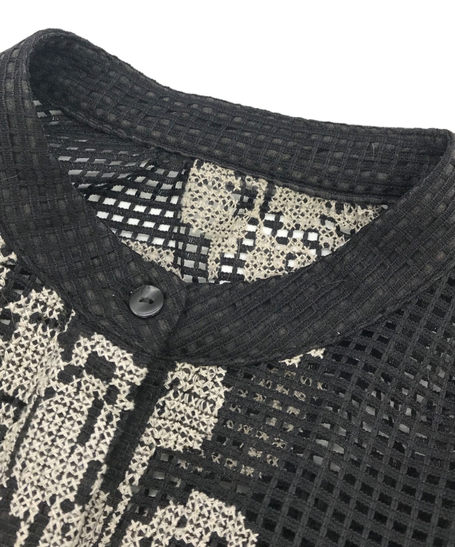 中古・古着通販】AMERI (アメリ) MEDI CROSS SHIRT ブラック サイズ 