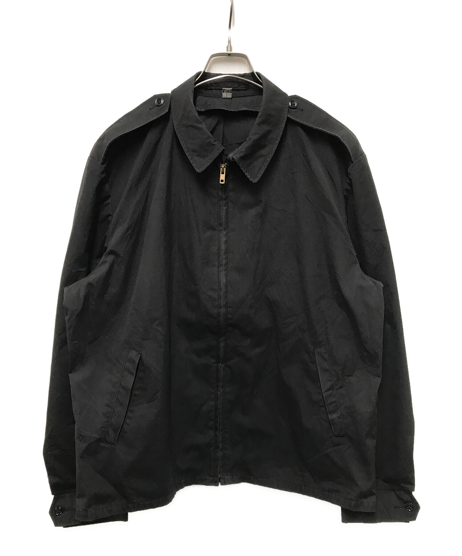 U.S. Military Utility Jacket古着ブラック短丈当時物黒 中古・古着通販】US ARMY (ユーエスアーミー) 80s Black 385 UTILITY
