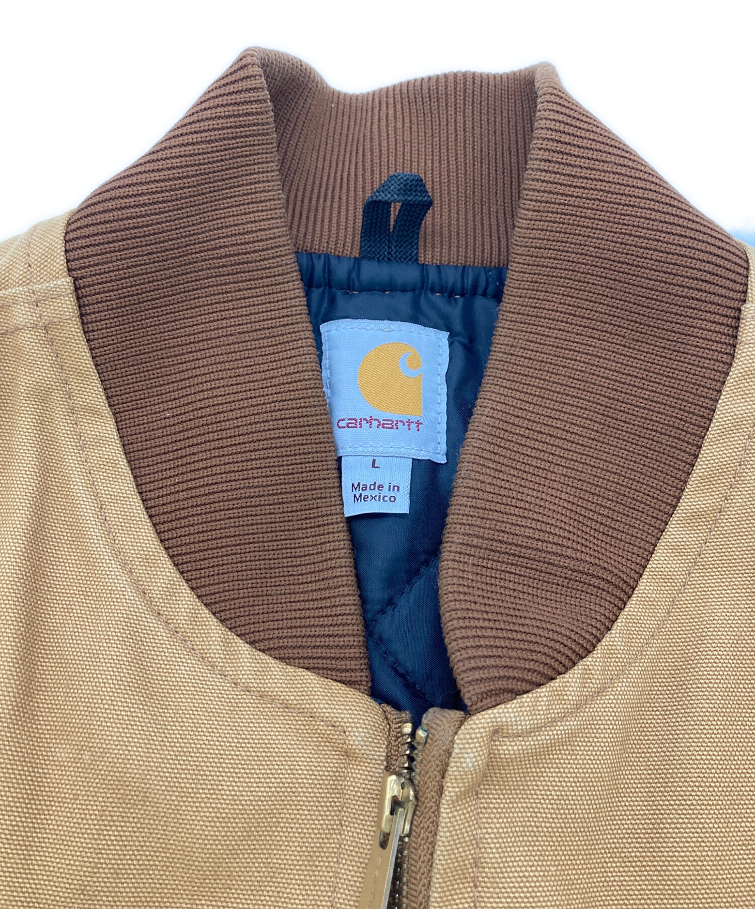 中古・古着通販】CarHartt (カーハート) DUCK VEST ARCTIC QUILT LINED 
