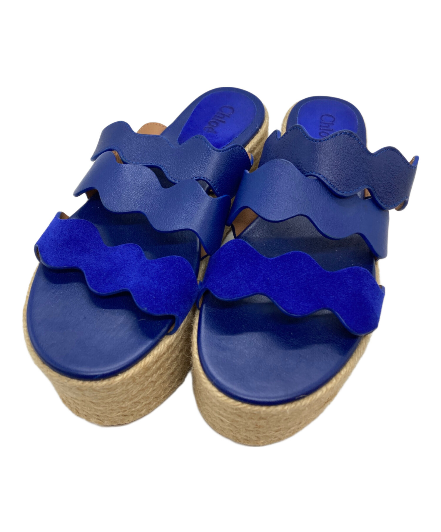 中古・古着通販】Chloe (クロエ) ウェッジソールサンダル/ Wedge
