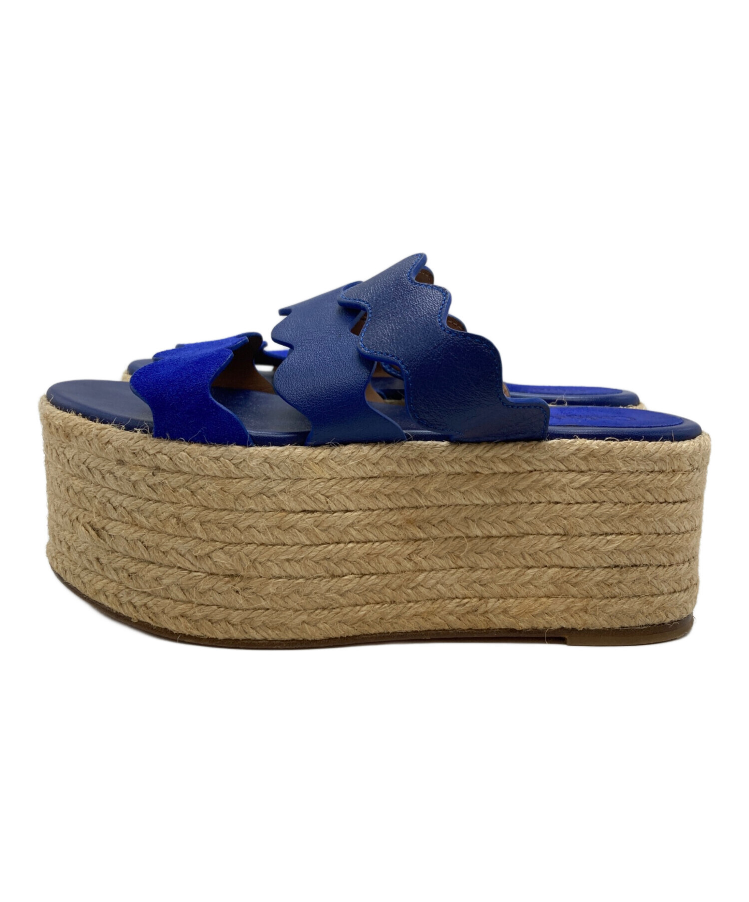 中古・古着通販】Chloe (クロエ) ウェッジソールサンダル/ Wedge