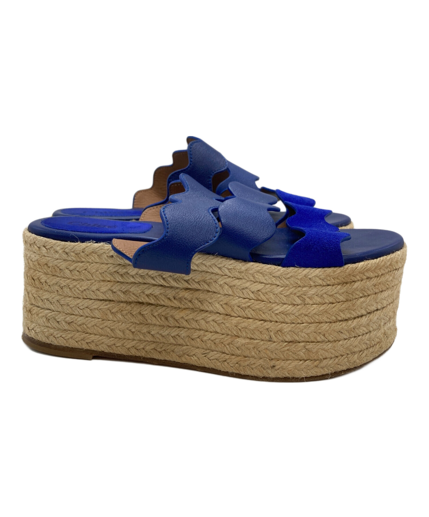 中古・古着通販】Chloe (クロエ) ウェッジソールサンダル/ Wedge